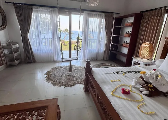 Makawi Tuwa Cliff - Luxury Cliff With Private Beach, Infinity Pools And Ocean View ベッド・アンド・ブレックファスト