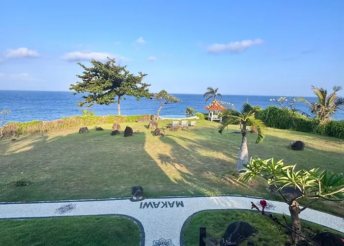 Makawi Tuwa Cliff - Luxury Cliff With Private Beach, Infinity Pools And Ocean View ベッド・アンド・ブレックファスト Seraya