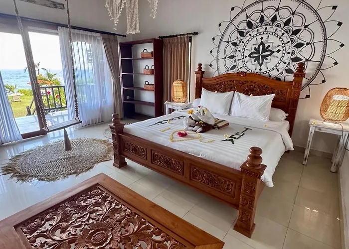 Makawi Tuwa Cliff - Luxury Cliff With Private Beach, Infinity Pools And Ocean View ベッド・アンド・ブレックファスト