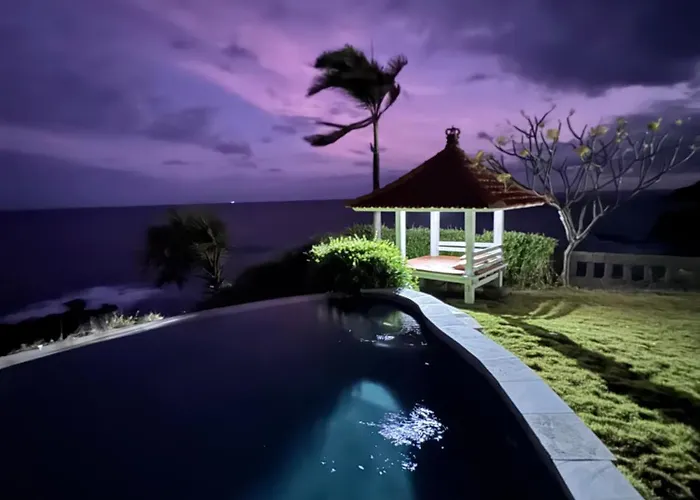 ベッド・アンド・ブレックファスト Makawi Tuwa Cliff - Luxury Cliff With Private Beach, Infinity Pools And Ocean View 4*